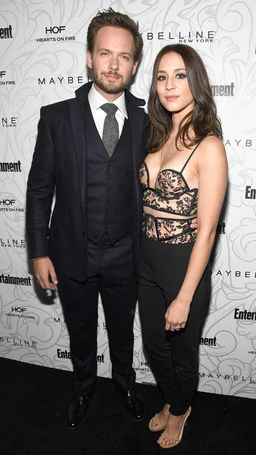 Patrick J. Adams, Troian Bellisario Patrick J. Adams, Troian Bellisario